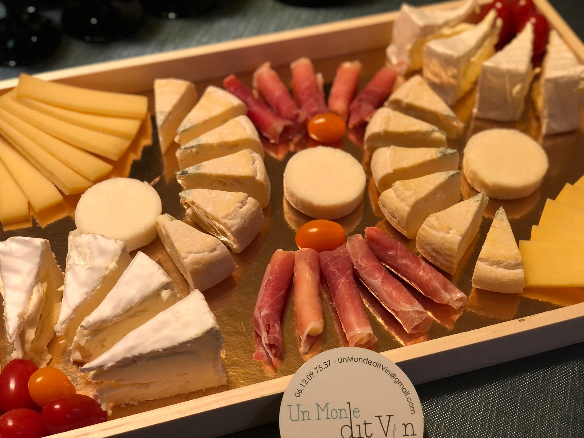 Plateau de fromages